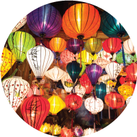 Paper lanterns in different colors all released. Sessions are led by a professional inter-culturalist, who customizes the program to the needs of the employee and family.